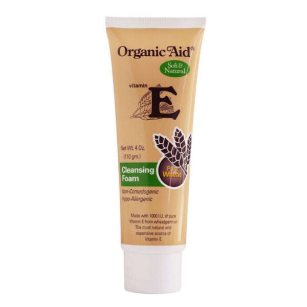 Organic Aid Vit E Cleansing Foam 1,000 I.U.