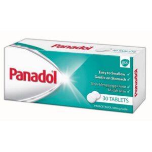 Panadol Coated 500mg Tablet easy-to-swallow paracetamol for fever and pain relief | DoctorOnCall Malaysia
