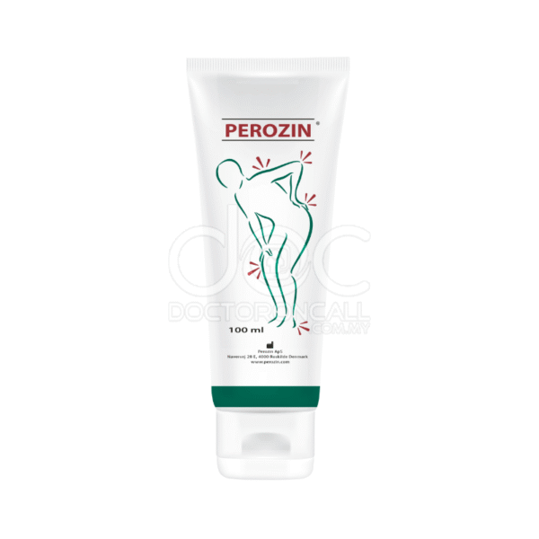 Perozin Cream benzoyl peroxide topical treatment for acne and comedone reduction | DoctorOnCall Malaysia