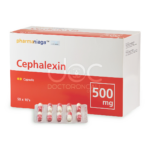 Pharmaniaga Cephalexin 500mg Capsule antibiotic for skin, respiratory and urinary infections | DoctorOnCall Malaysia