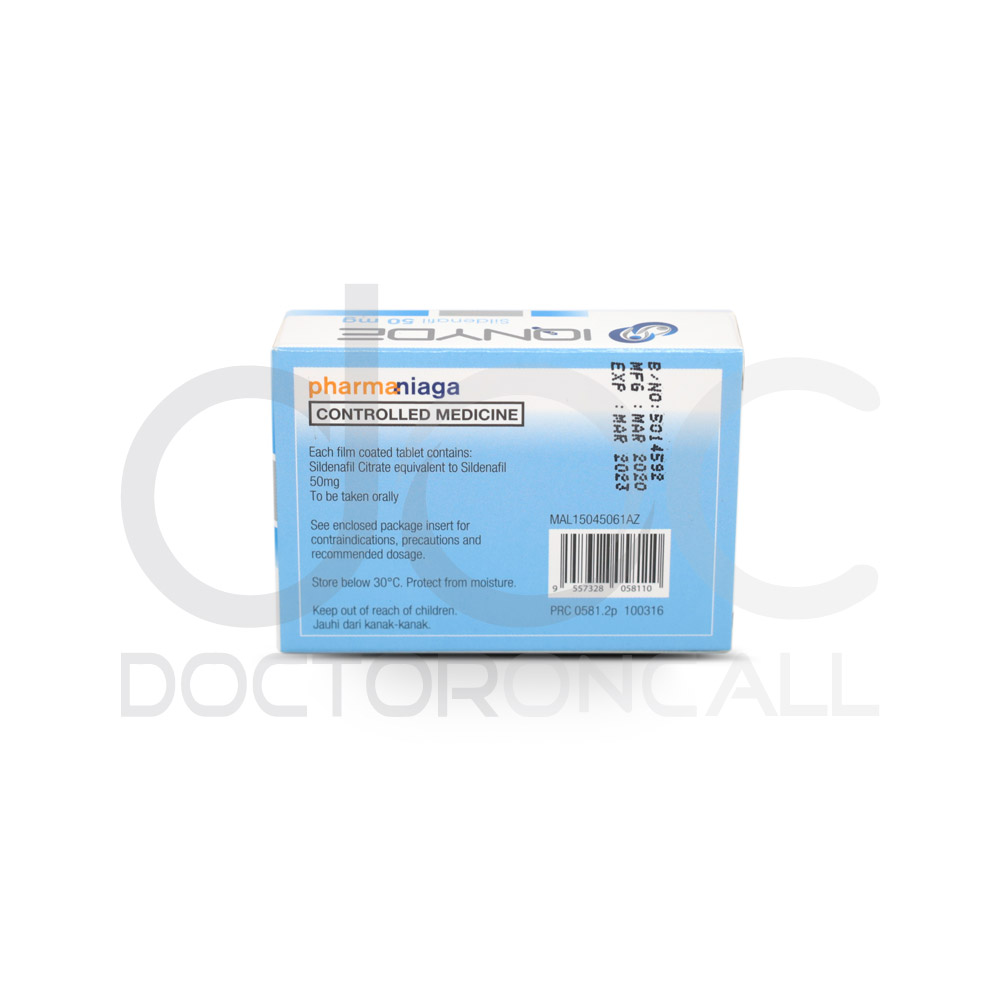 Pharmaniaga Iqnyde 50mg Tablet
