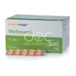 Pharmaniaga Mefenamic Acid 500mg Tablet for period pain, headache and fever relief | DoctorOnCall Malaysia