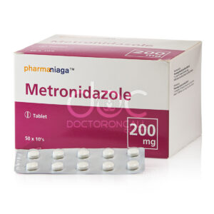Pharmaniaga Metronidazole 200mg Tablet antibiotic for anaerobic bacterial and parasitic infections | DoctorOnCall Malaysia