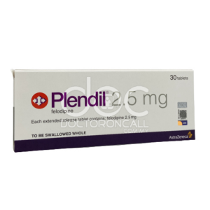 Plendil 2.5mg Tablet - 30s