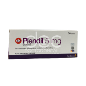 Plendil 5mg Tablet - 15s