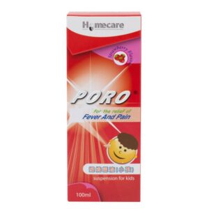Poro 250mg/5ml Suspension 100ml - Orange