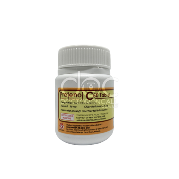 Pretenol C 50mg Tablet