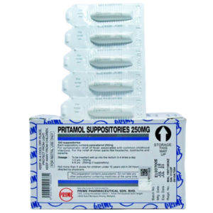 Pritamol 250mg Suppository