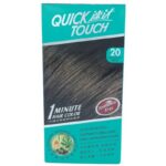Quick Touch Hair Color – Brown Black (20)