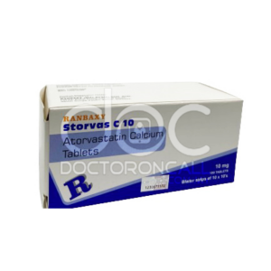 Ranbaxy Storvas C 10mg Tablet - 100s