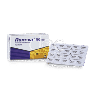 Ranexa 750mg Tablet