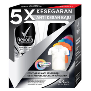 Rexona Men Roll On - Invisible Dry - 50ml x2 (Twin Pack)