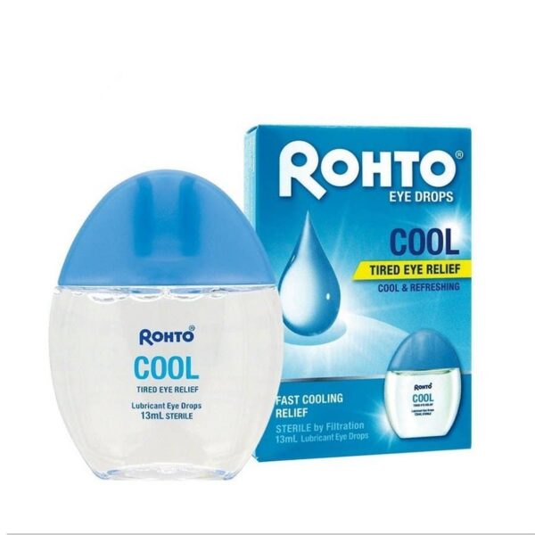 Rohto Cool Eye Drops refreshing cooling relief for red and irritated eyes | DoctorOnCall Malaysia