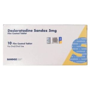 Sandoz Desloratadine 5mg Tablet non-drowsy antihistamine for allergy and hay fever | DoctorOnCall Malaysia