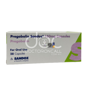 Sandoz Pregabalin 150mg Capsule