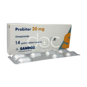 Sandoz Probitor 20mg Capsule - 14s