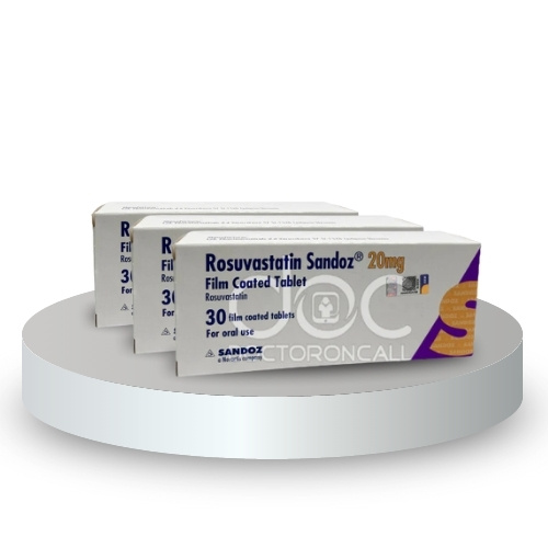 Sandoz Rosuvastatin 20mg Tablet