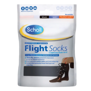 Scholl Compression Flight Socks 3-7 - 1 Unit