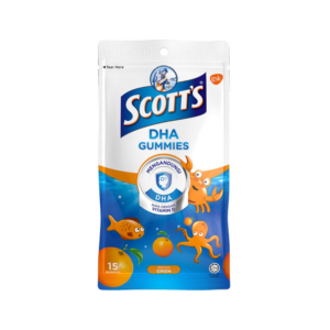 Scotts DHA Gummies Zipper Pack 15s - blackcurrant