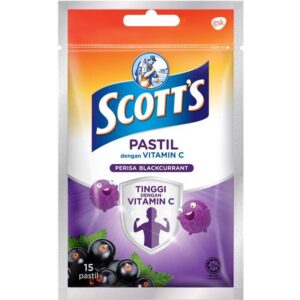 Scotts Vitamin C Pastille - blackcurrant-15s
