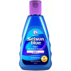 Selsun Blue Shampoo 2-in-1 Anti Dandruff (Purple) - 120ml