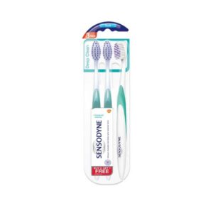Sensodyne Deep Clean Soft Toothbrush - 3s