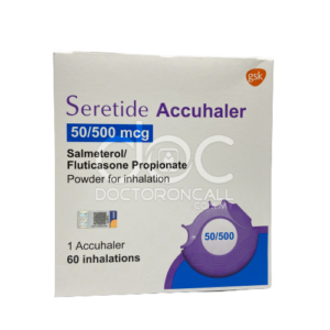Seretide 50/500mcg Accuhaler - 60s