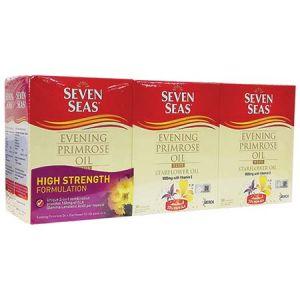 Seven Seas Evening Primrose Oil + Starflower Oil 1000mg Capsule 30s x6