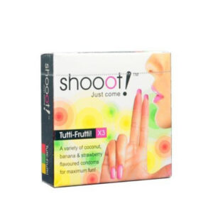 Shooot Tutti-Frutti Condom - 3s