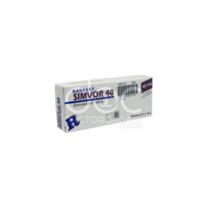 Simvor 40mg Tablet - 10s