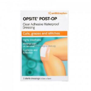 Smith & Nephew Opsite Waterproof (6.5cmx5cm) - 2s