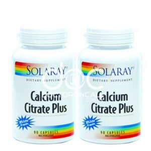 Solaray Calcium Citrate Plus Capsule 117s x2
