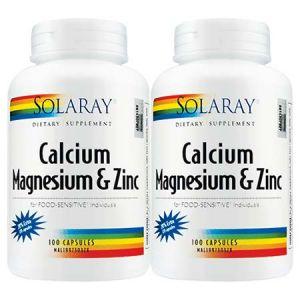 Solaray Calcium Magnesium Zinc Capsule