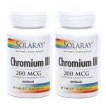 Solaray Chromium III Tablet