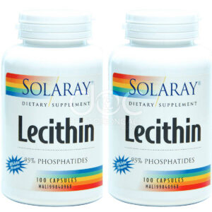 Solaray Lecithin (Oil Free) Capsule - 120s x2