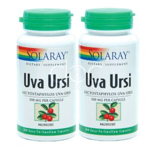 Solaray Uva Ursi-H Capsule - 100s x2