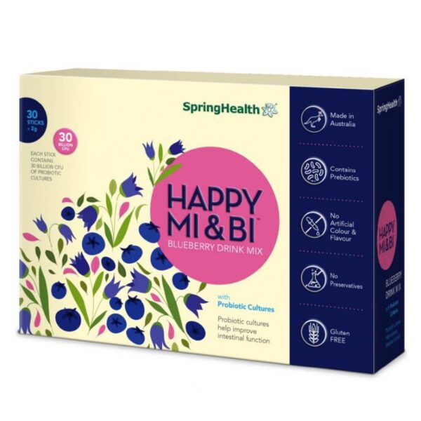 Springhealth Happy MI & BI 30 Billion CFU Sachet 30s