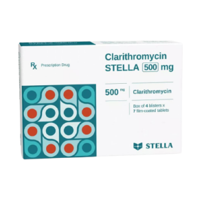 Stella Clarithromycin 500mg Tablet - 28s