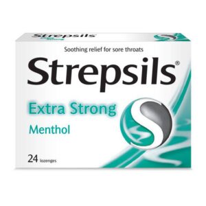 Strepsils Extra Strong Menthol Lozenges - 24s