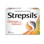 Strepsils Orange with Vitamin C Lozenges