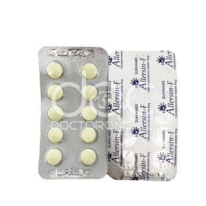 Sunward Allersin-F 4mg Tablet | chlorpheniramine | allergy rhinitis antihistamine tablet | DoctorOnCall Malaysia