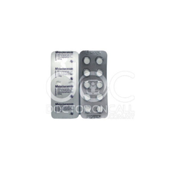 Sunward Metoclopramide 10mg Tablet