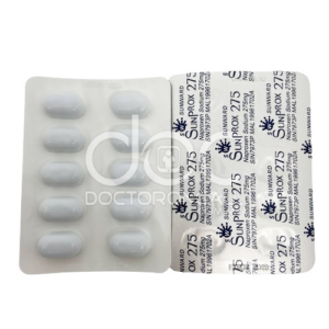 Sunward Sunprox 275mg Tablet - 10s