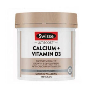 Swisse Ultiboost Calcium + Vitamin D Tablet 180s