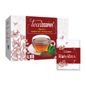Tealosophy Roiyaltea Rooibos Tea With Soursop Leaves Powder - 30s