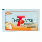 Throatsil Vitamin C Orange Lozenges | vitamin C | sore throat immune support lozenge | DoctorOnCall Malaysia
