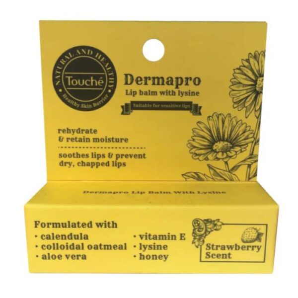 Touche Dermapro Lip Balm With Lysine