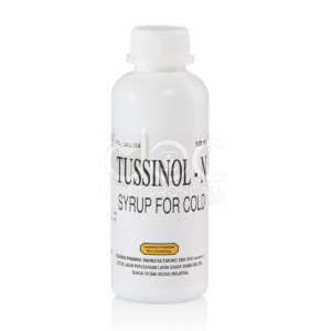 Tussinol N Syrup combination cough syrup for productive and dry cough relief | DoctorOnCall Malaysia