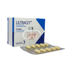 Ultracet 37.5/325mg Tablet - 10s