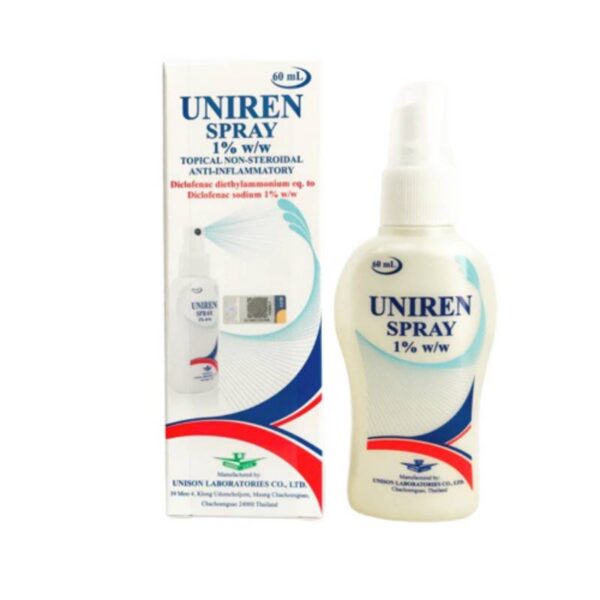 Uniren 1% w/w Spray